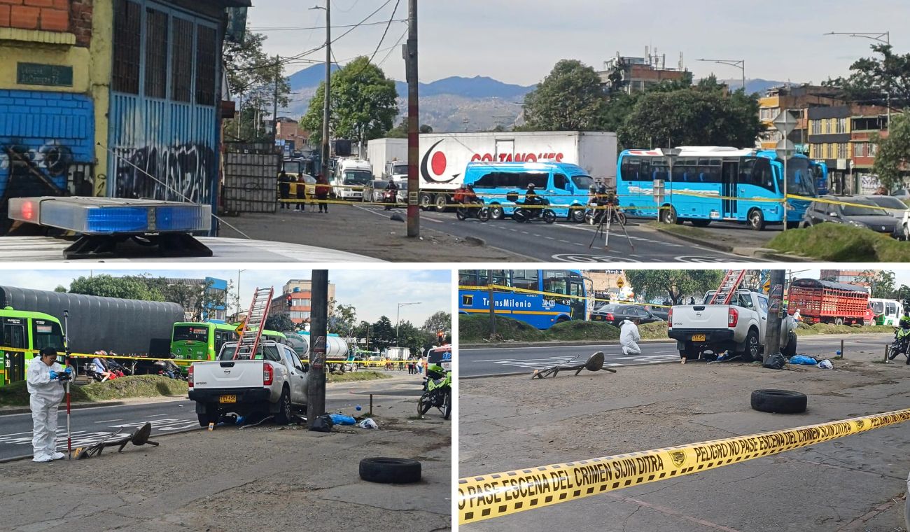 Ciclista perdió la vida en accidente con camioneta en la localidad de Kennedy