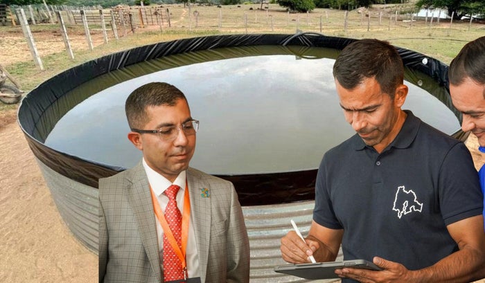 Gigantes de agua llegan al campo Sequía no frenará la producción