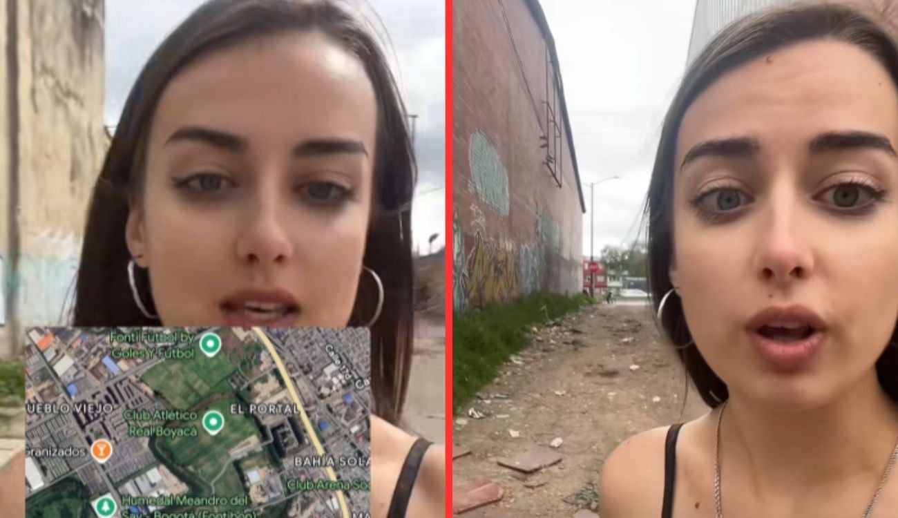 Influencer rusa se perdió en Fontibón