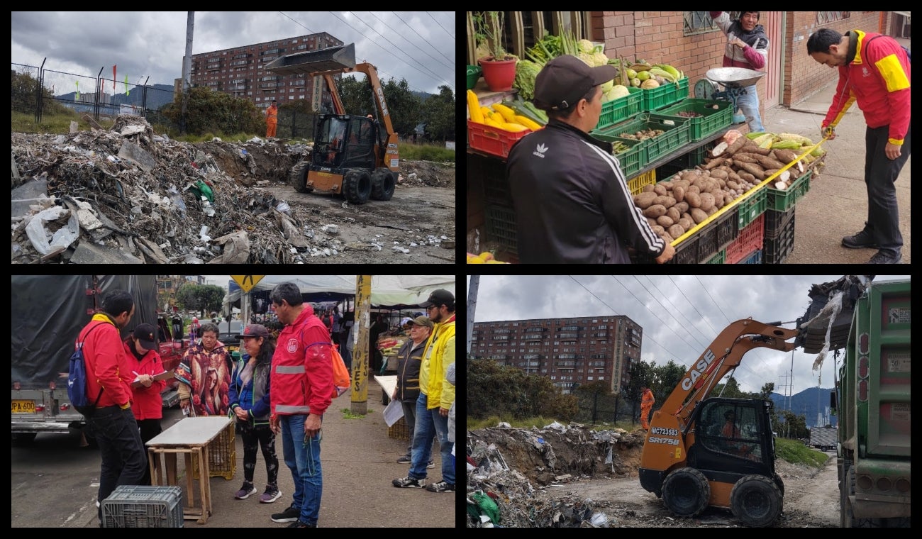 Jornada de limpieza en Engativá