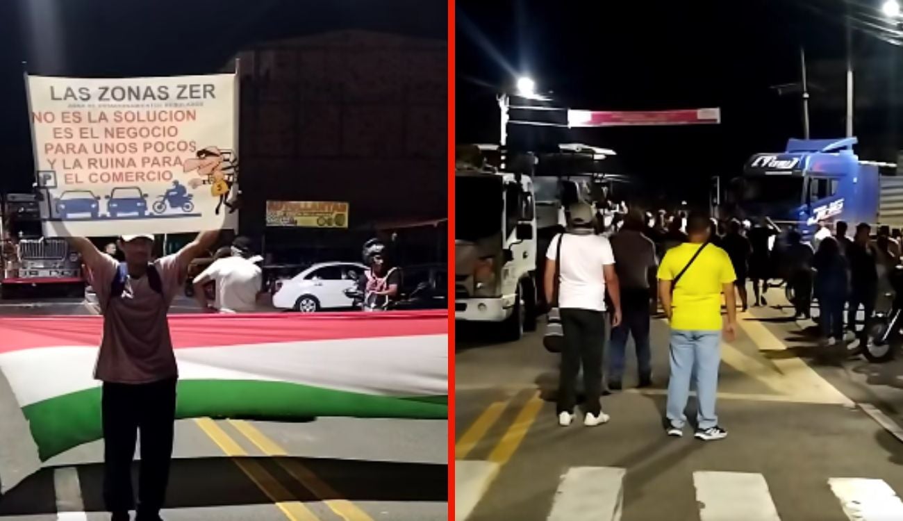 Los manifestantes anunciaron que continuarán con las movilizaciones de manera pacífica