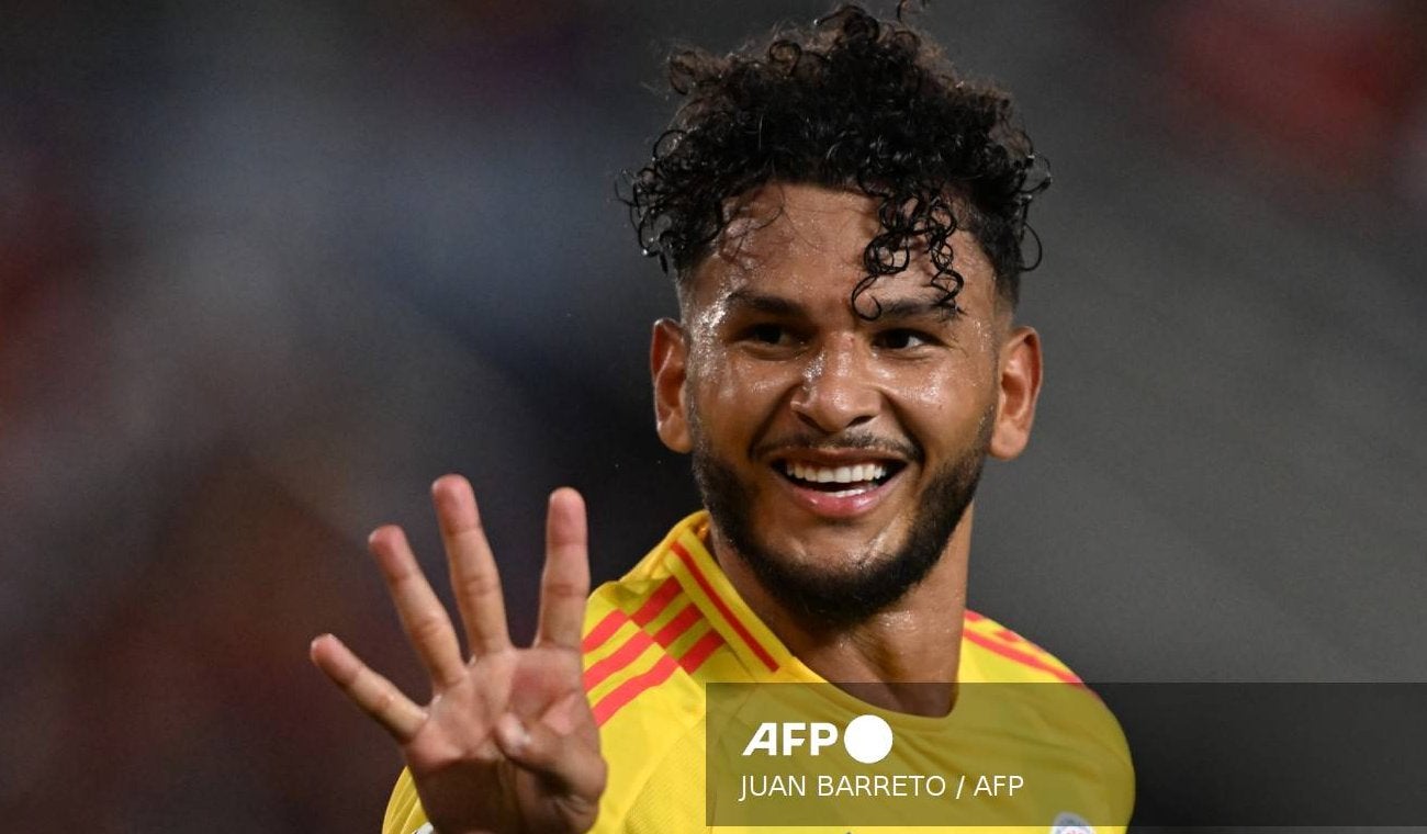Luis Suárez metió cuatro goles en la victoria de Colombia frente a Venezuela