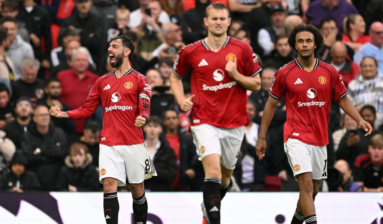 Jugadores del Manchester United