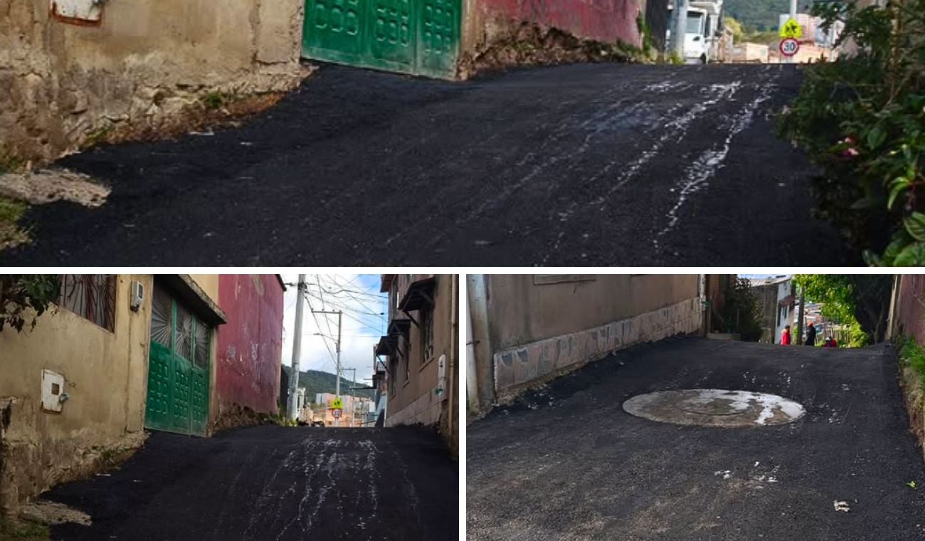 San Cristóbal estrena nueva calle: 123 m² de intervención en la malla vial