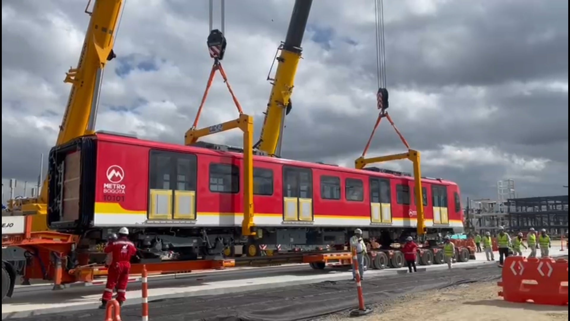 Llegada del Metro a Bogotá