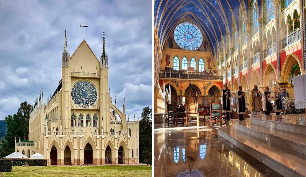 Iglesia en pueblo de Cundinamarca se inspiró en famosa basílica de Portugal