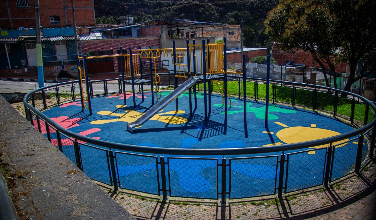 Sur de Bogotá estrena tres parques renovados: integración y juego asegurado