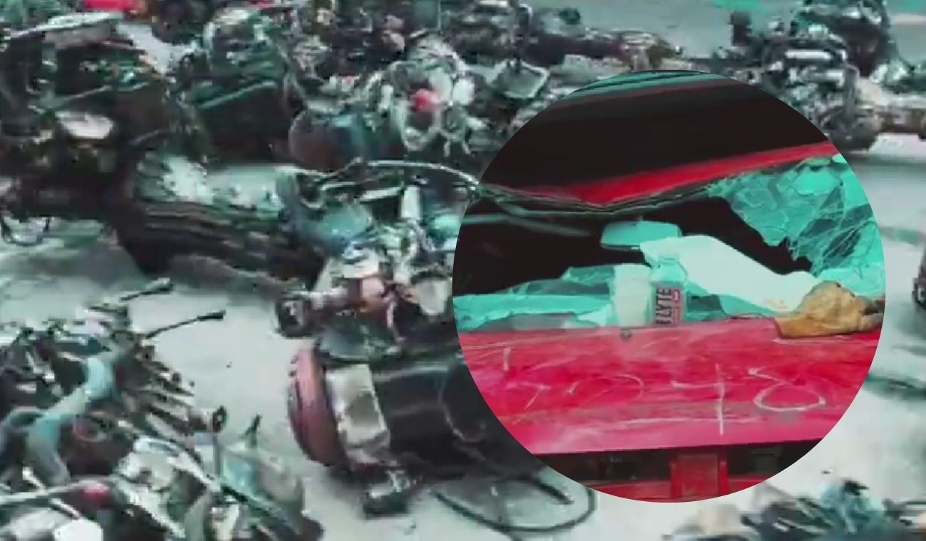 Partes robadas ya no tendrán vitrina en Bogotá les dañaron la vuelta