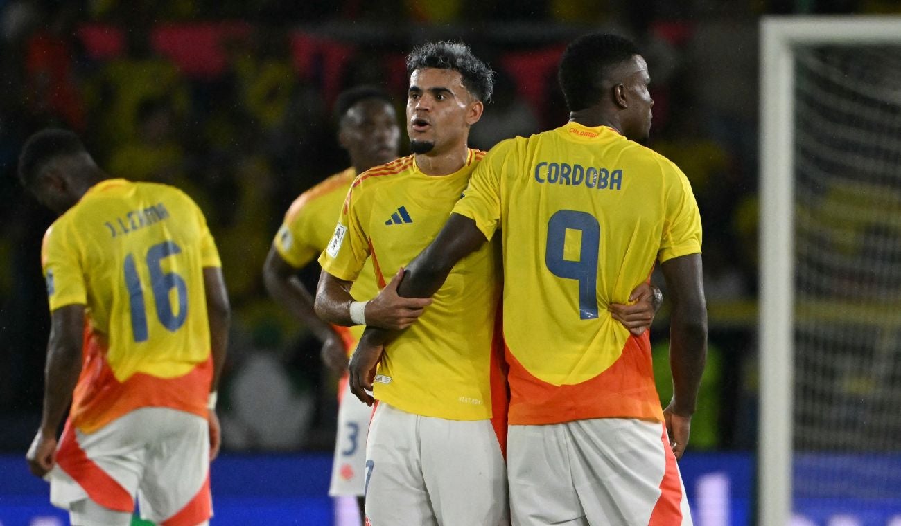 Jugadores de la Selección Colombia