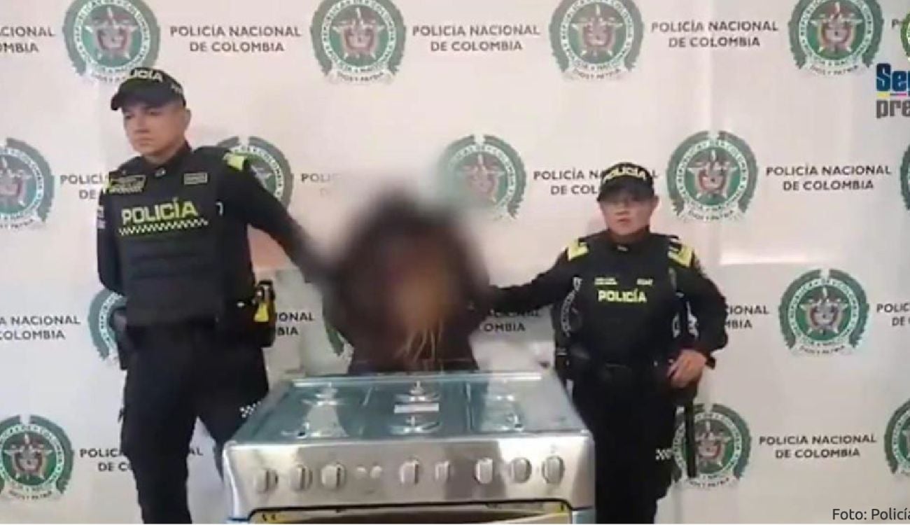 Incautan marihuana oculta en estufa durante operativo en el Aeropuerto El Dorado