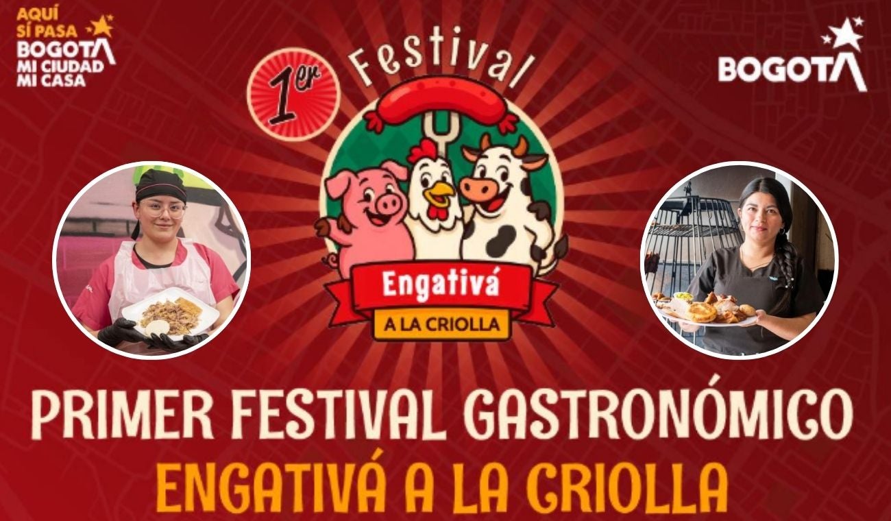 Amor, amistad y sabor criollo: Engativá celebra su primer festival gastronómico