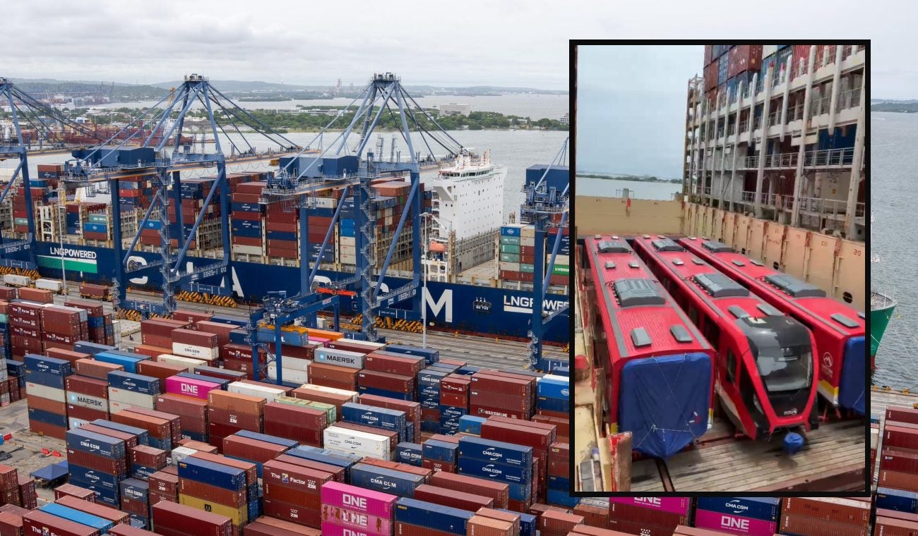 Primer tren del metro de Bogotá ya está en Colombia