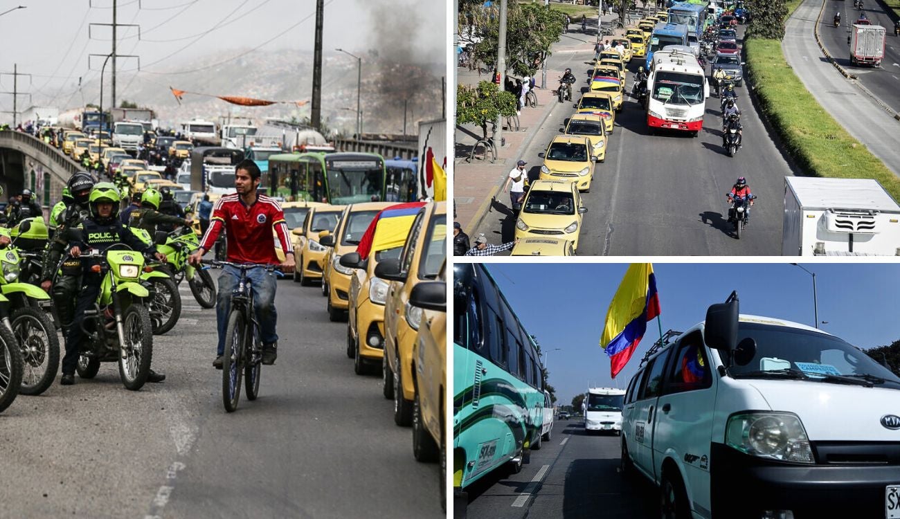 Paro del 16 de septiembre: puntos de concentración que paralizarán a Bogotá