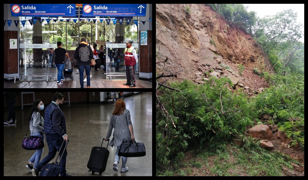 Ruta alterna para llegar al llano