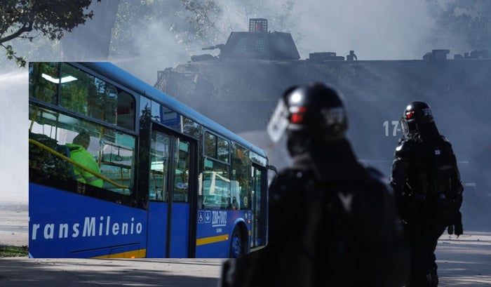 Rutas del SITP cambian recorrido por protesta en la Universidad Nacional