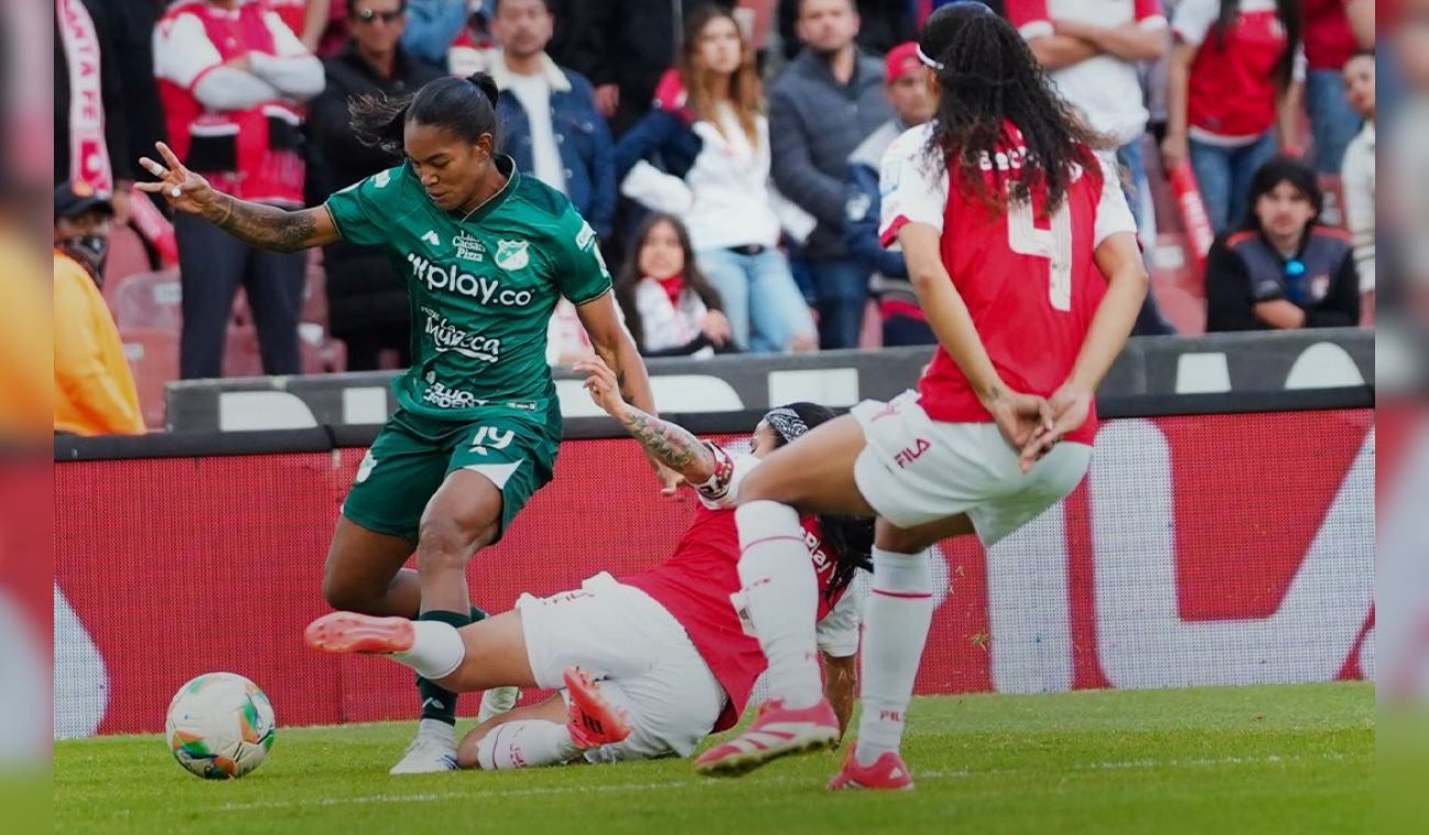 Santa Fe vs Deportivo Cali en la final del fútbol femenino