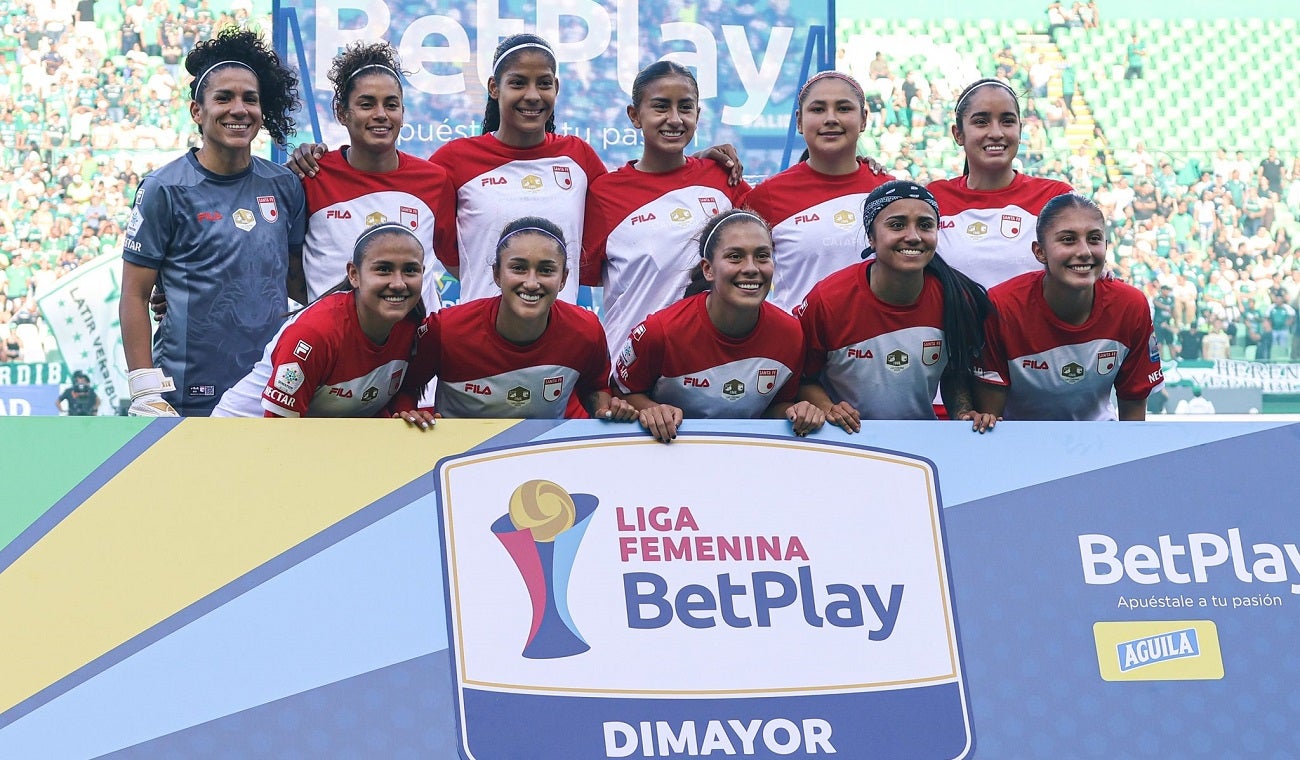 Santa Fe, subcampeón fútbol femenino