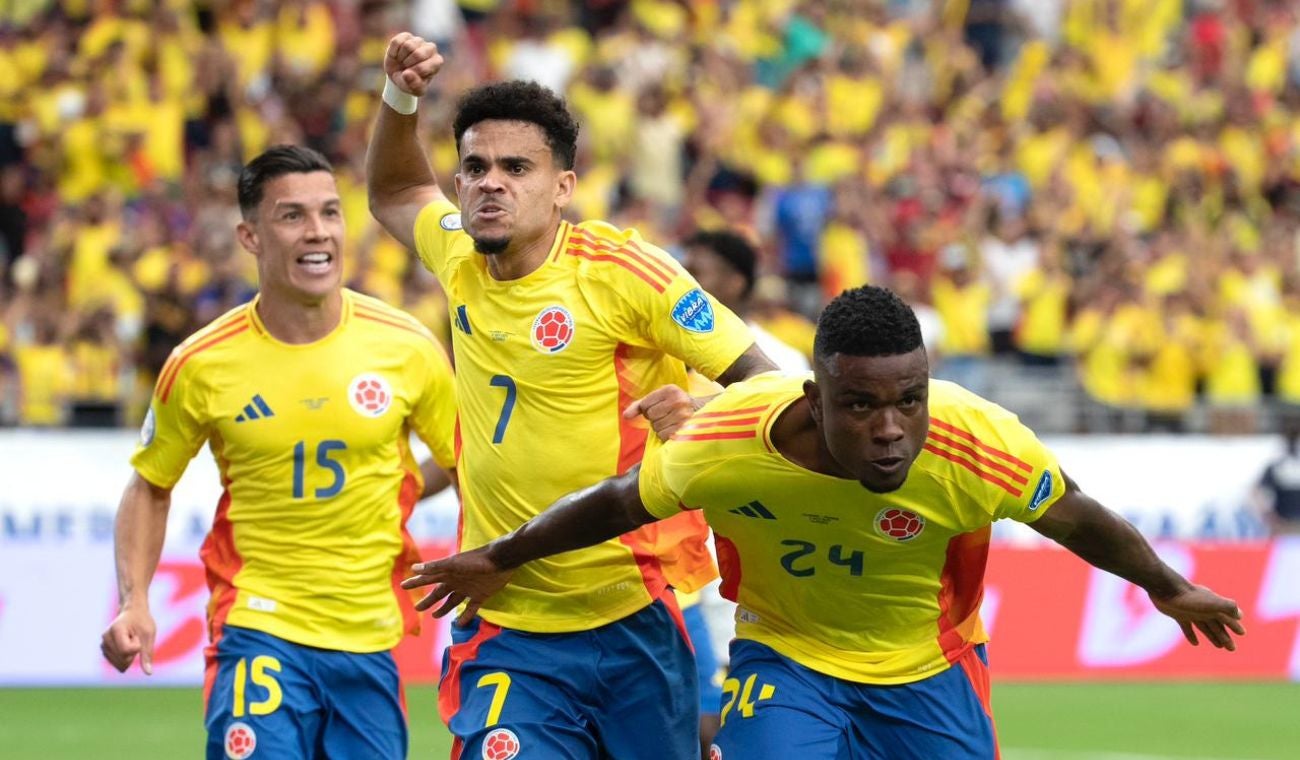 Jugadores de la Selección Colombia en el Metropolitano