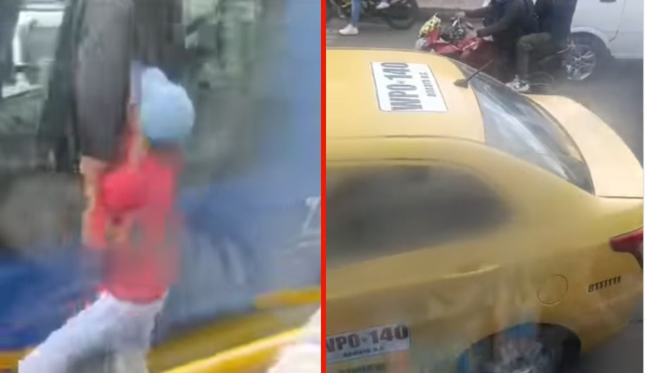 Taxista sacó cuchillo contra conductor de SITP en plena vía