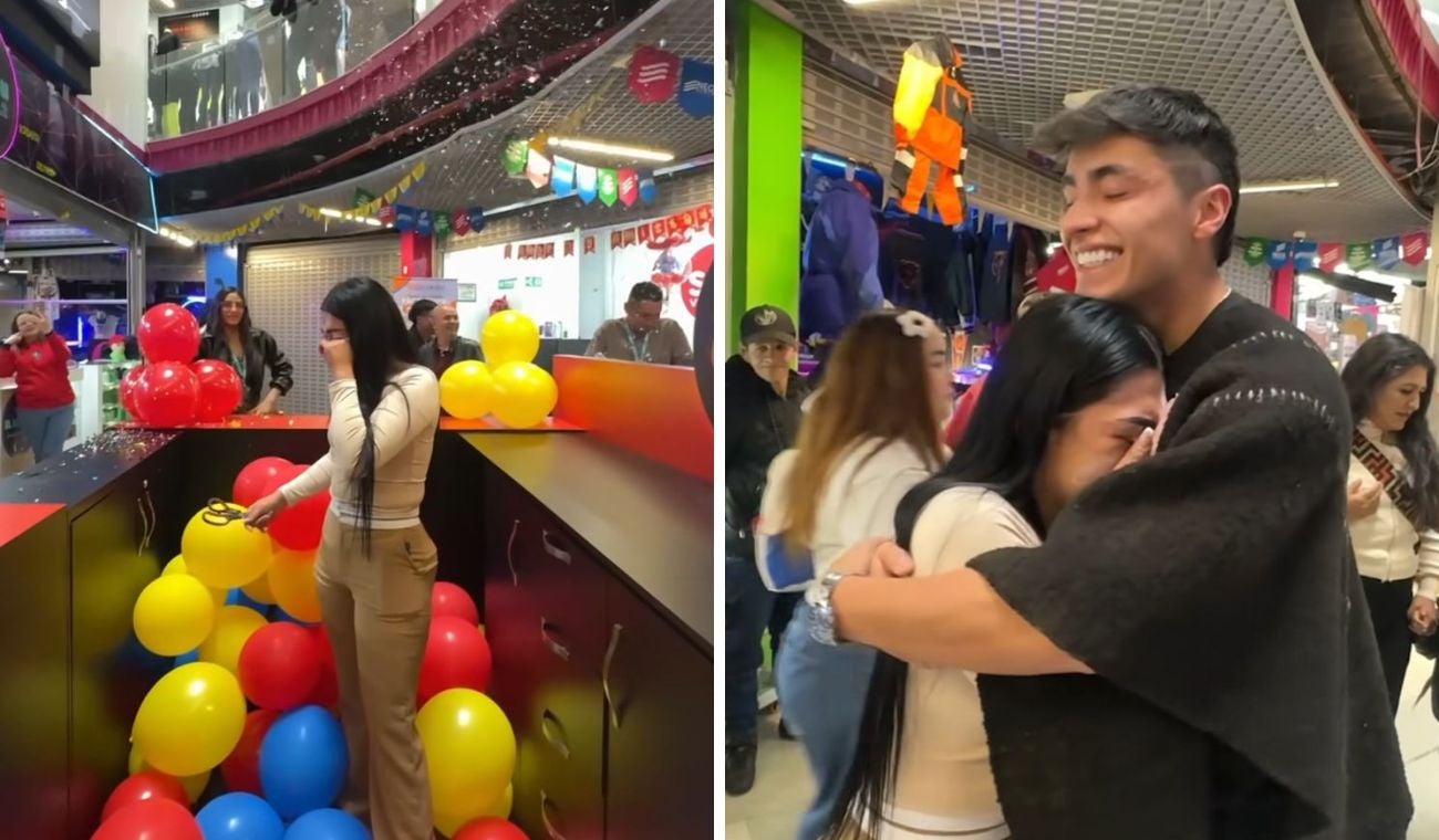 Influencer le brindó ayuda a vendedora ambulante