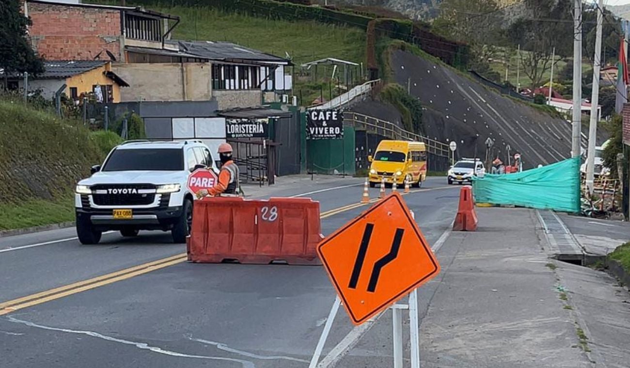 Cierre en la vía Bogotá – La Calera: trancones podrían dañarle el genio