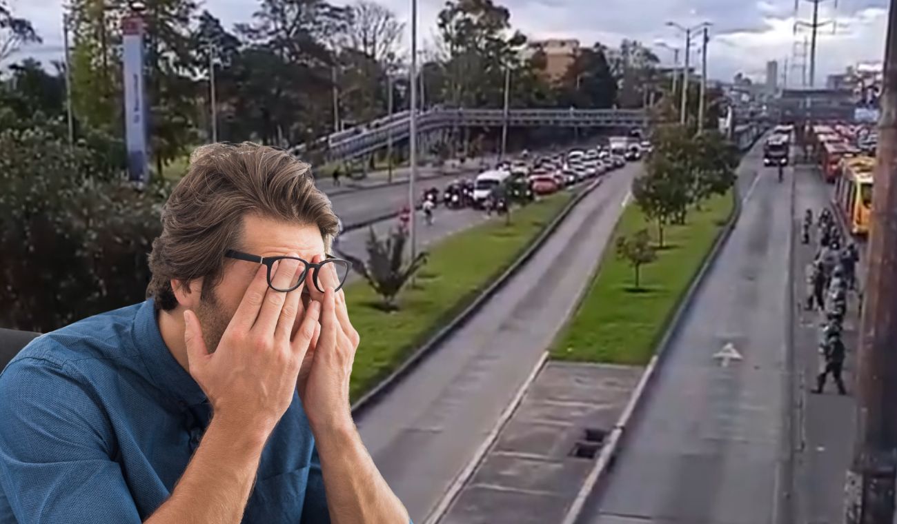 Trancón antes de partido de Colombia el 4 de septiembre