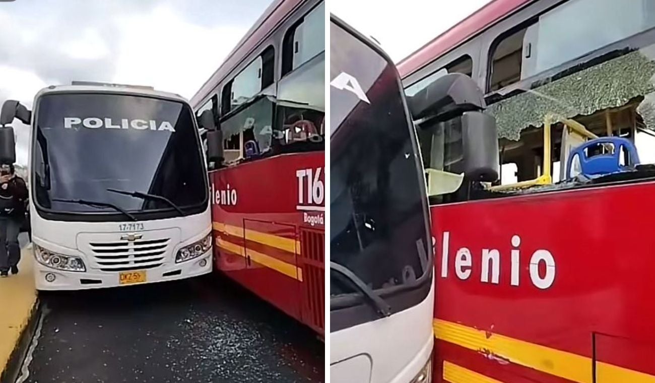 Accidente en la Avenida Suba