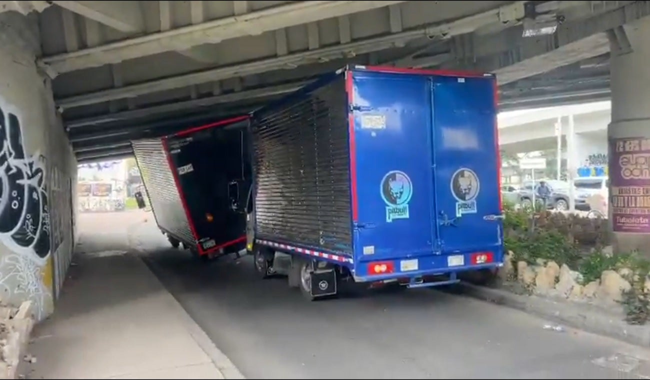 Accidente de camión calle 92