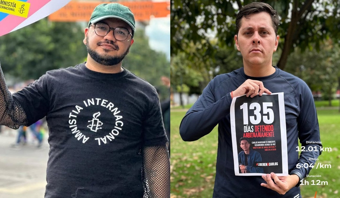 Yendri Omar Velásquez Rodríguez y Luis Alejandro Peche Arteaga