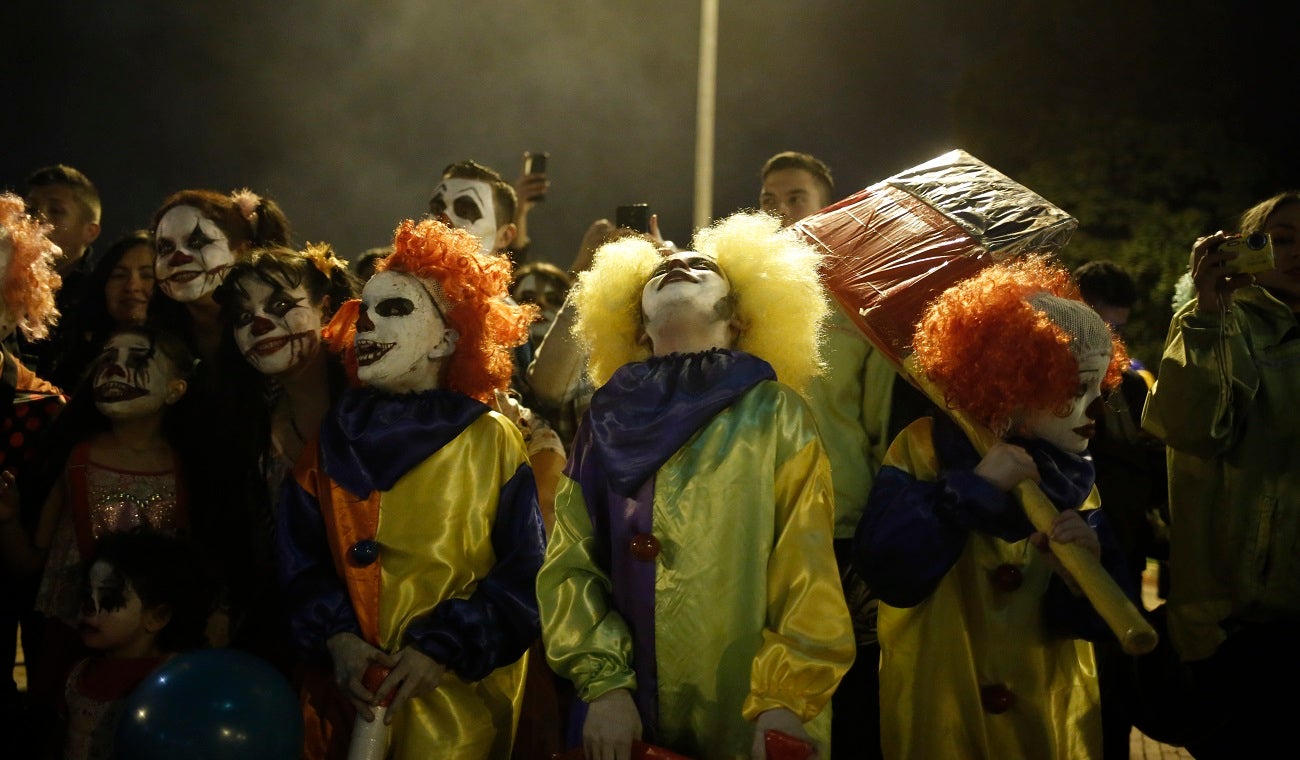 Advertencia por pinturas para disfraces