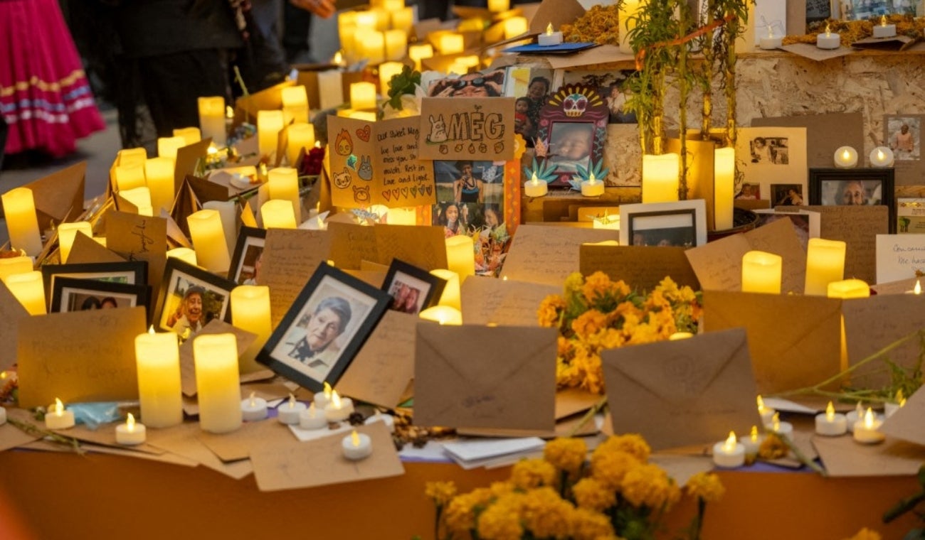 Altar del Día de los muertos