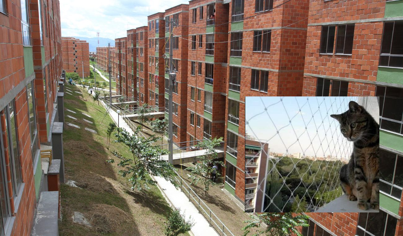 Balcones con malla tienen reglas evite sanciones en su conjunto