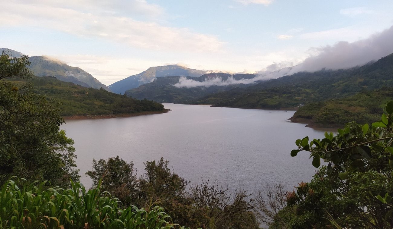Sistema Chingaza y el nivel de los embalses