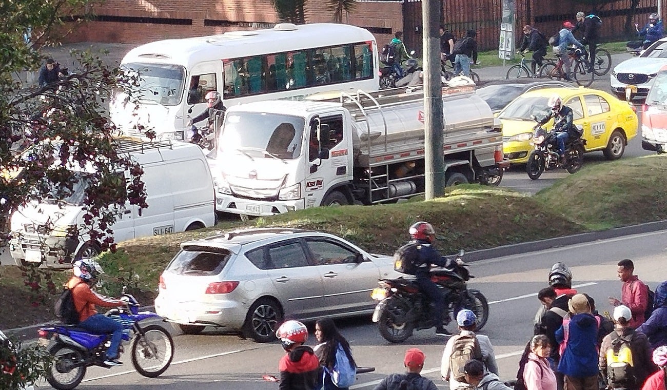Ciclista murió en avenida Ciudad de Cali