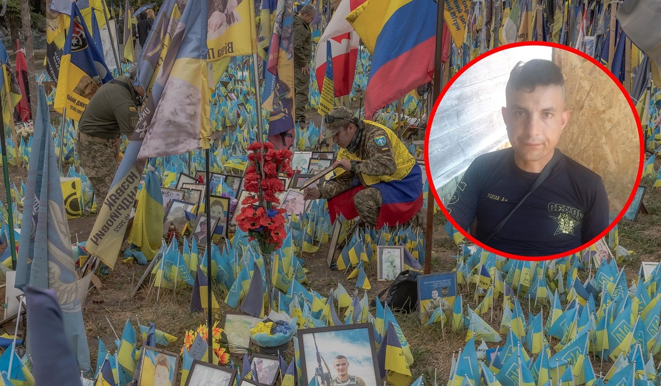 Cristian Villalobos, colombiano asesinado por dron ruso en Ucrania