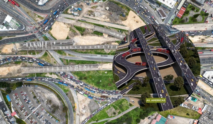 Gigante demolición Puentes de la Américas caen el 12 de octubre