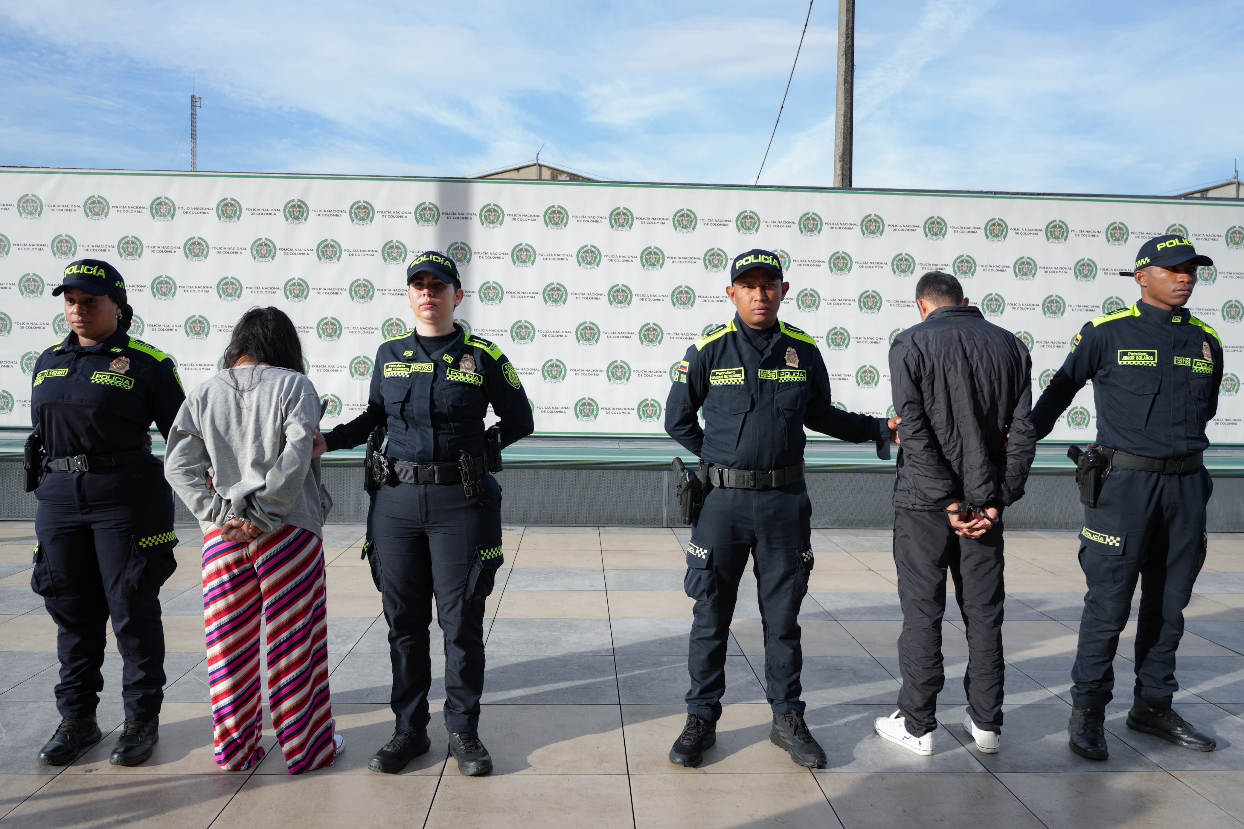 Capturados por terrorismo en Bogotá