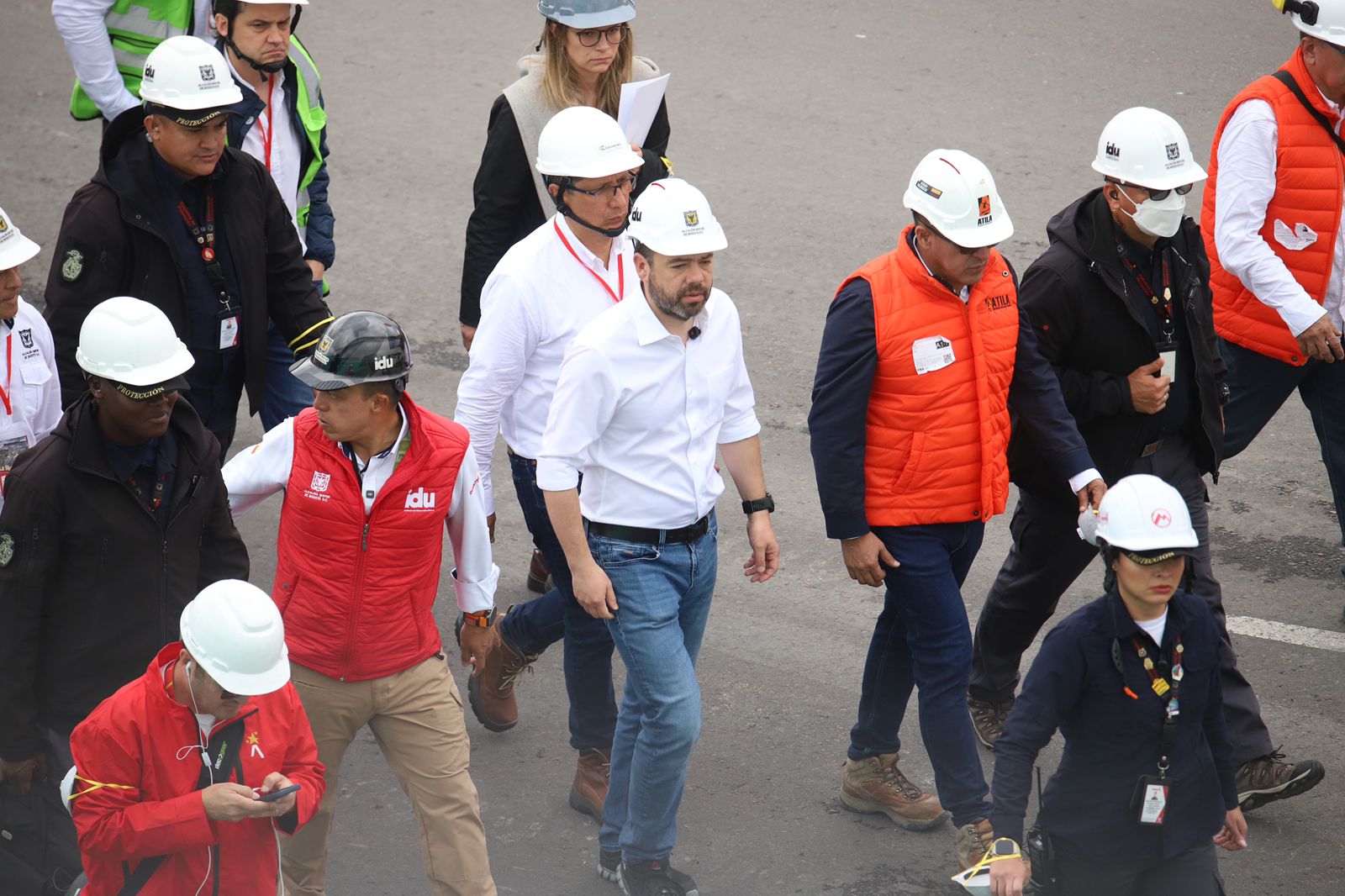 Implosión de puentes en Puente Aranda