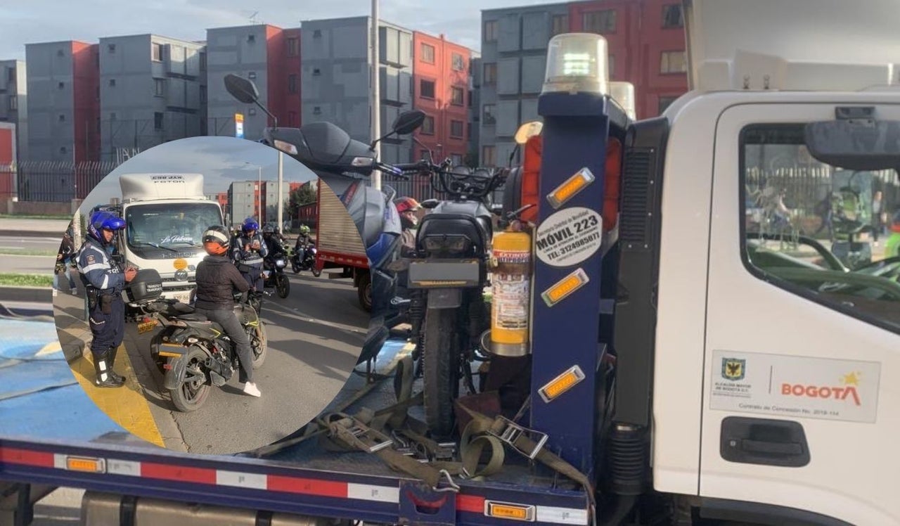 Suben Montaron tremenda vigilancia a motos: los pillan apenas se suben al andén