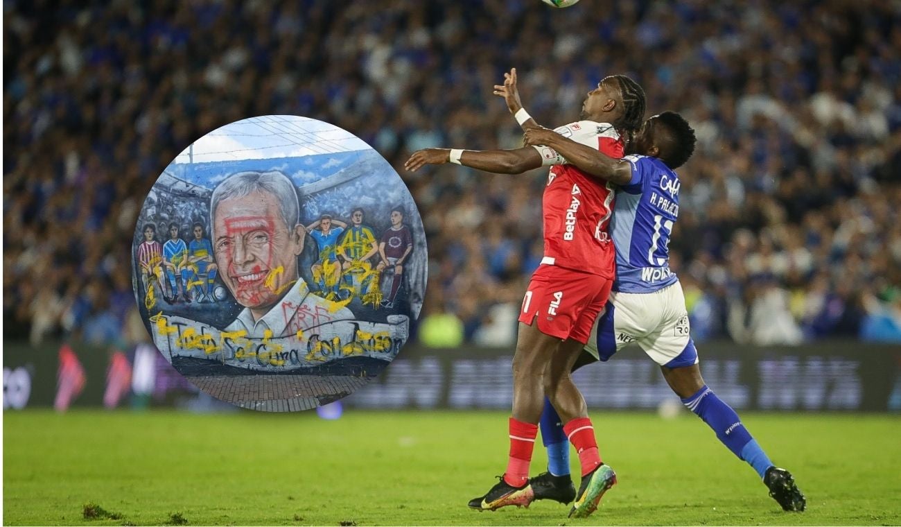 Vandalizan mural de Miguel Ángel Russo