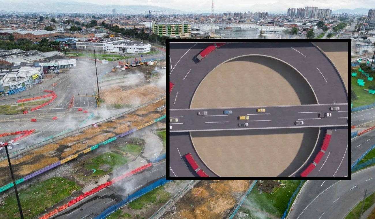 ¿Cómo será la nueva calle 13 tras la implosión de los puentes en Puente Aranda?