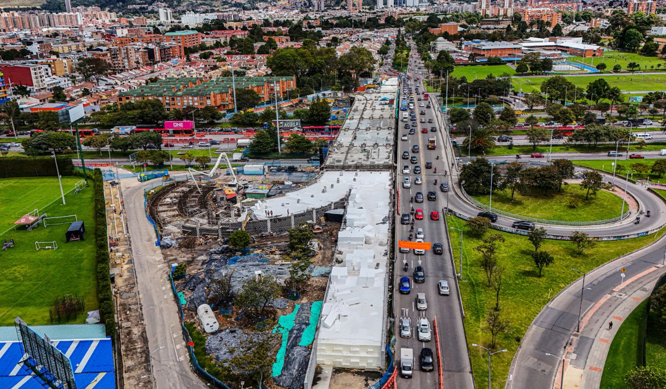 Obra de la 153 despega Autonorte ve la luz al final del trancón