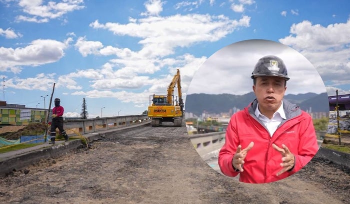 Puentes al piso en segundos obra en av. Américas con un año de ventaja
