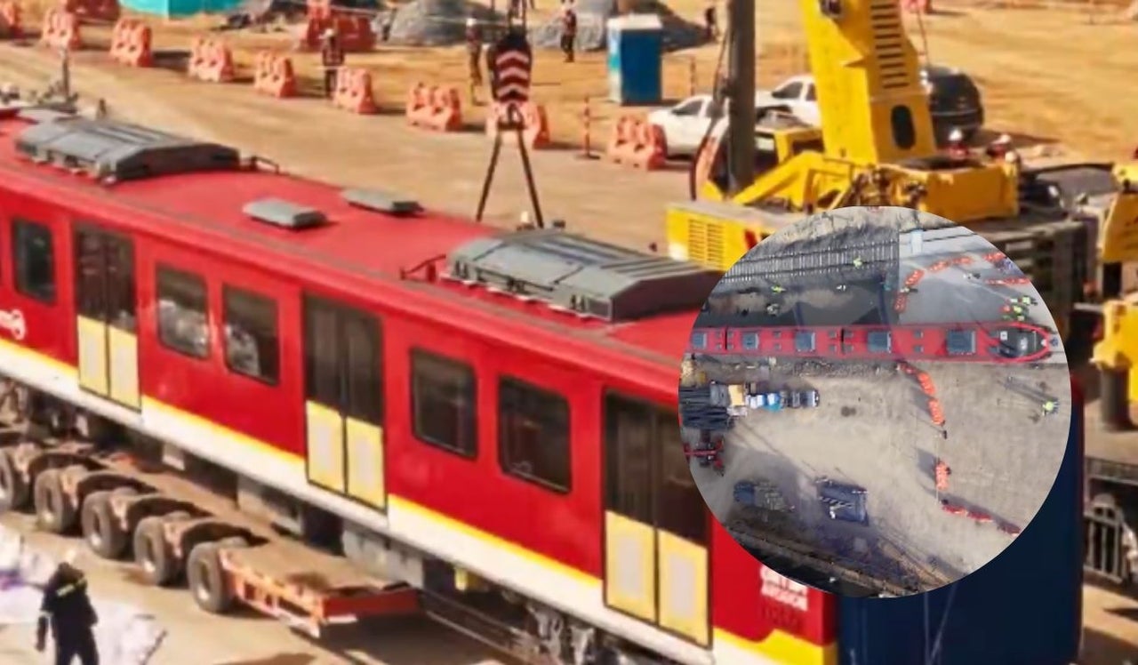 Segundo tren del Metro pasó maniobra Scharfenberg; el tercero va en Panamá