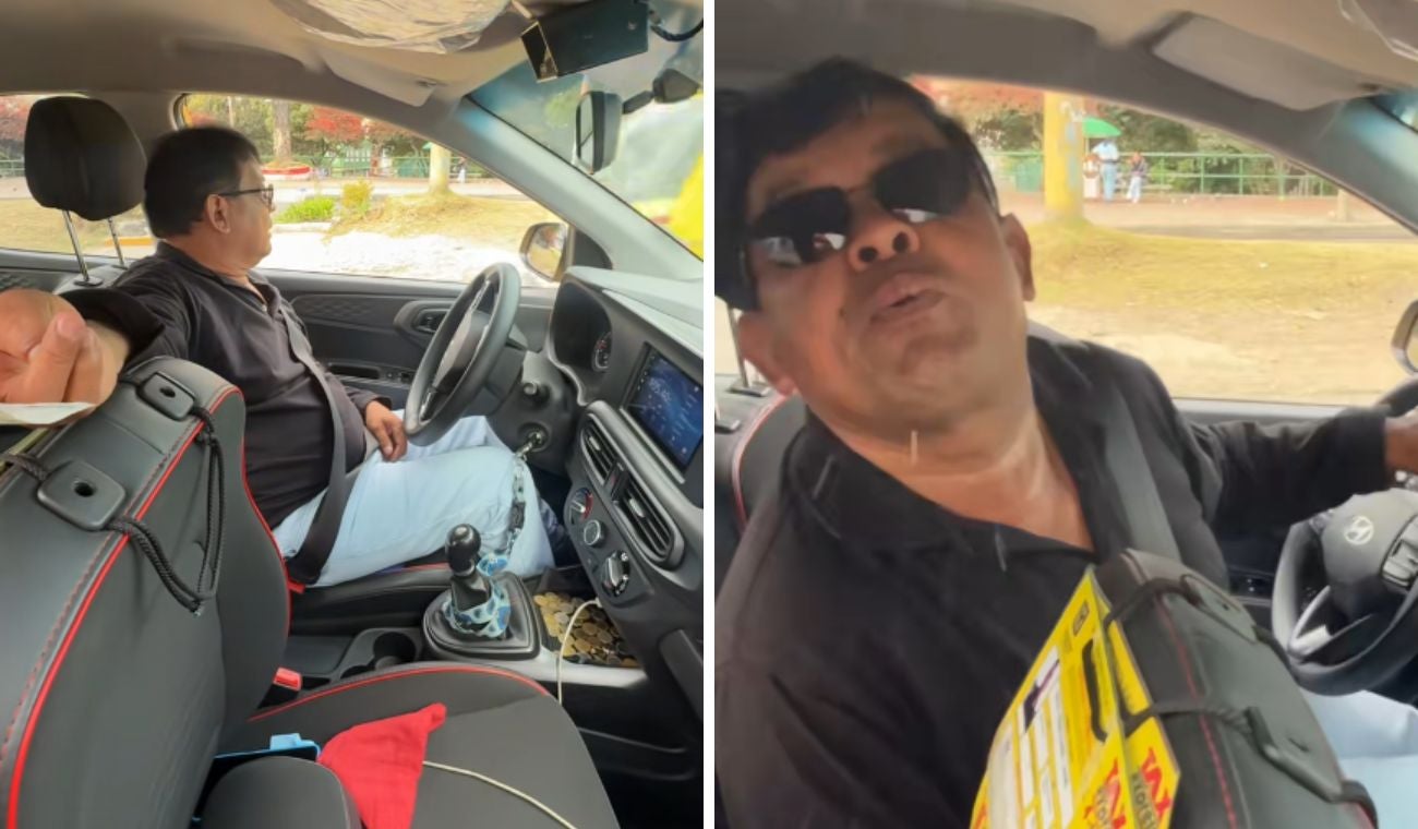 Taxista escupe a pasajero en Bogotá