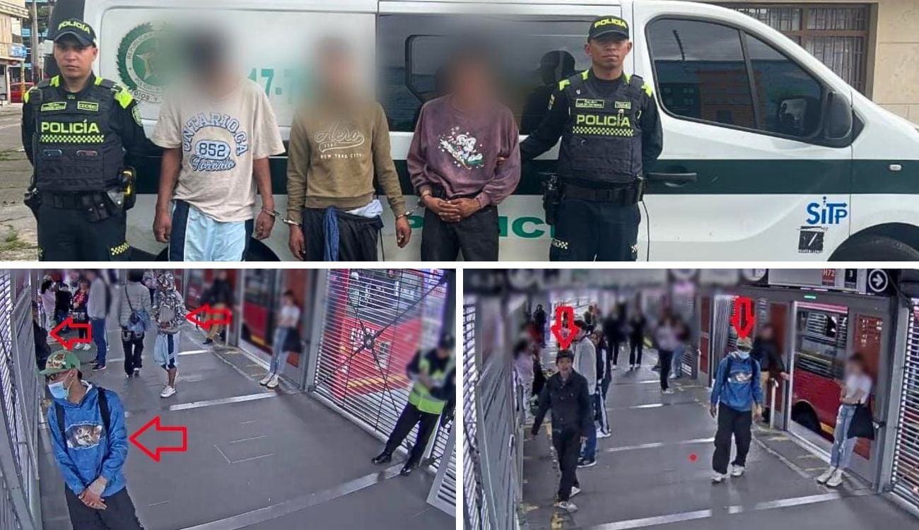 Cayeron pillos que tenían azotados a pasajeros de TransMilenio
