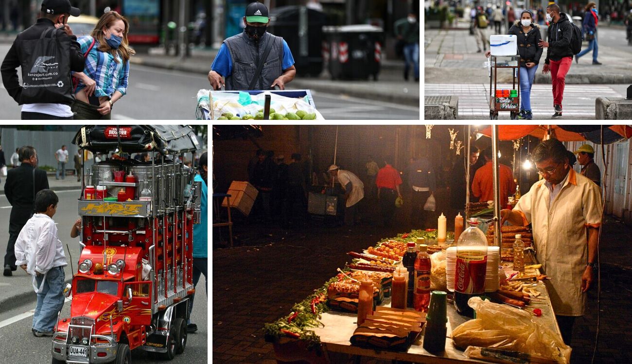 Vendedores ambulantes en Bogotá denuncian crisis por desalojos