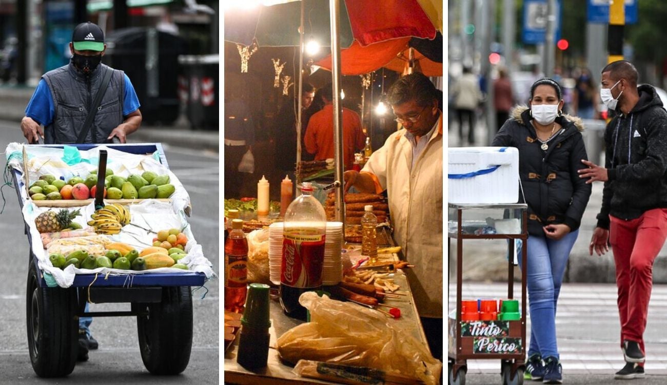Vendedores ambulantes en Bogotá denuncian crisis por desalojos