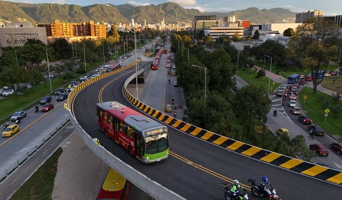 Vía principal de Bogotá estrena obra a conductores les rendirá más