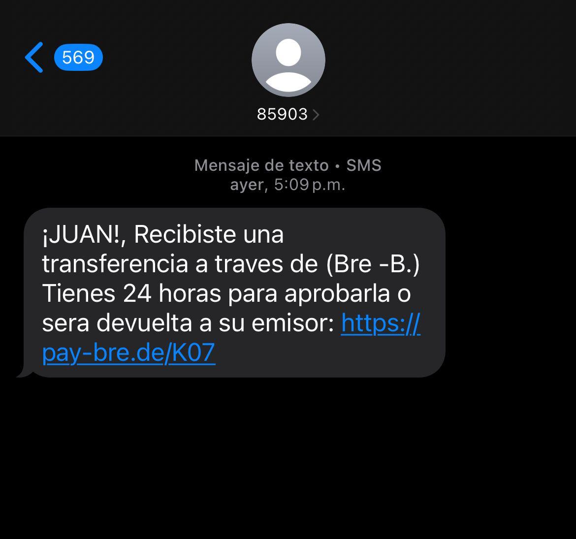 Delincuentes se hacen pasar por Bre-B.